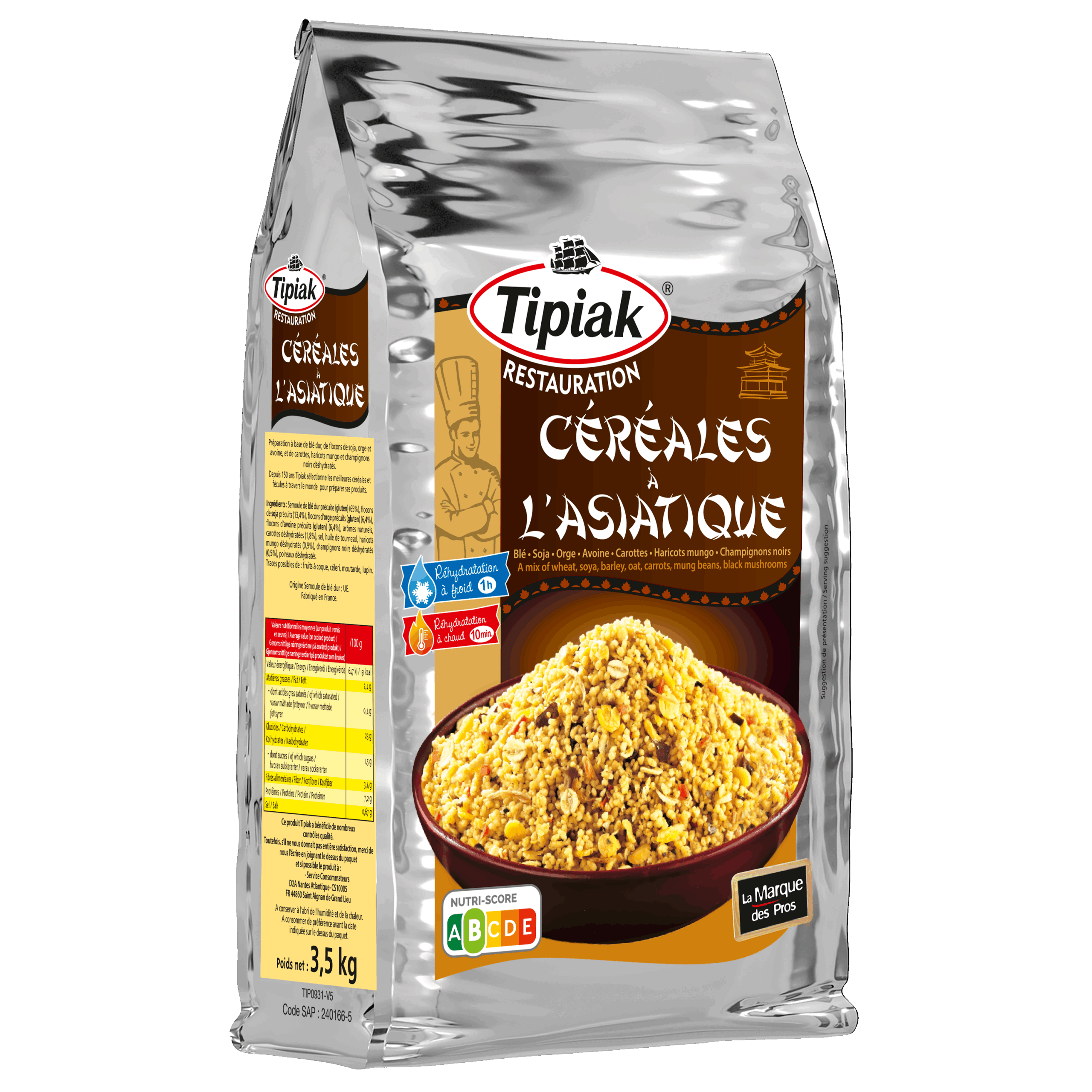 Céréales à l'Asiatique - 3.5 kg