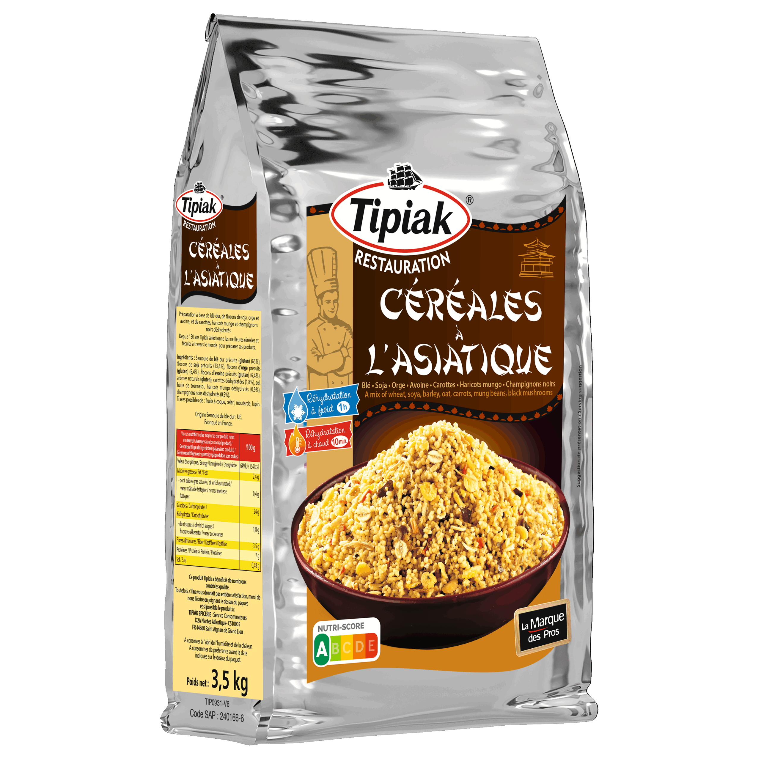 Céréales à l'Asiatique - 3.5 kg
