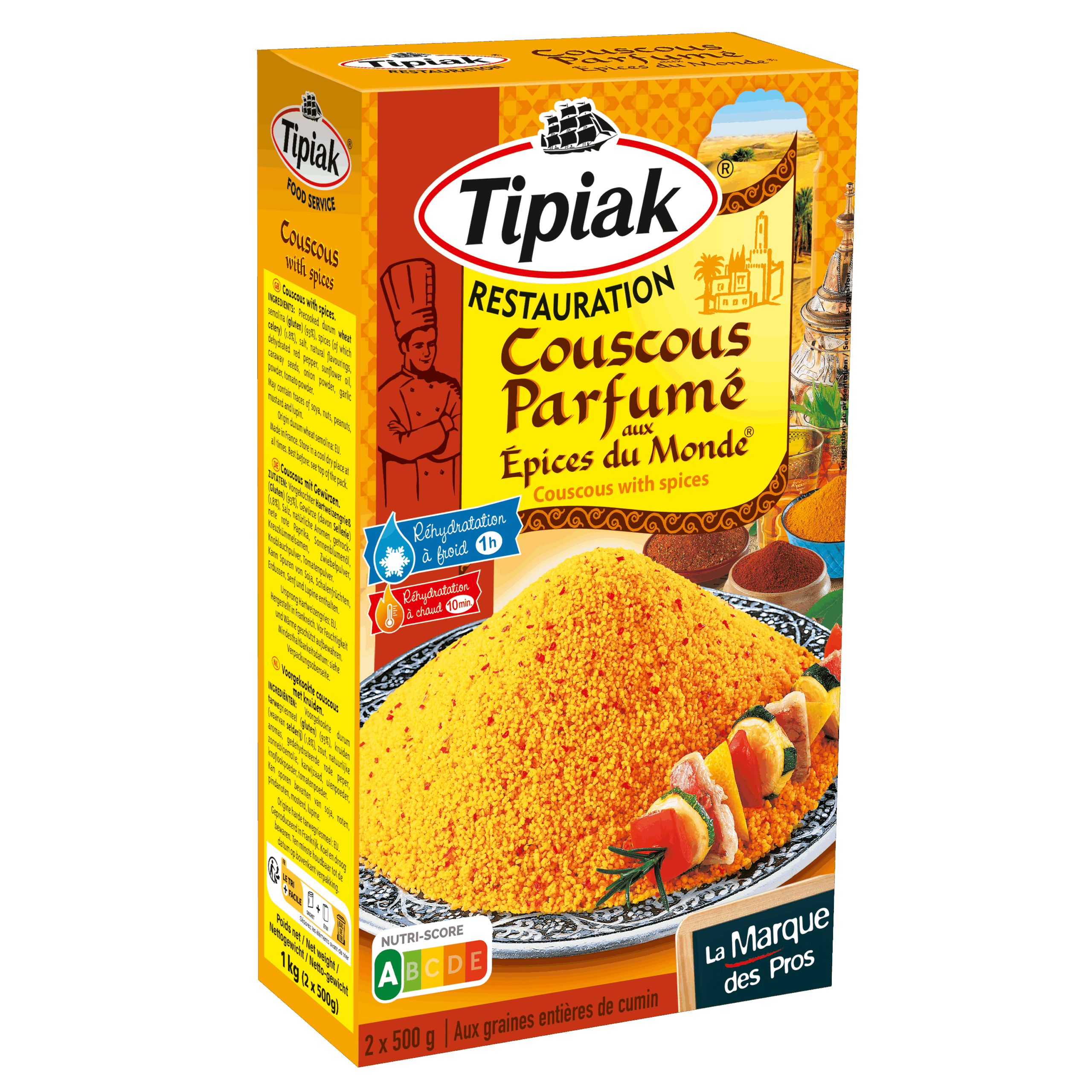Couscous Parfumé aux Épices du monde® - 1 kg