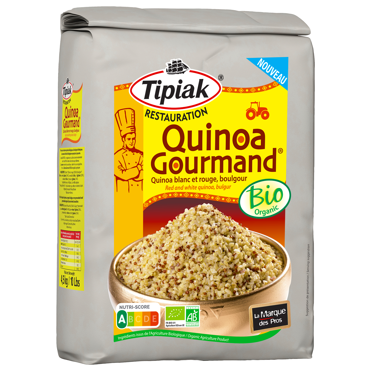 Quinoa Gourmand® Bio - 4.5 kg