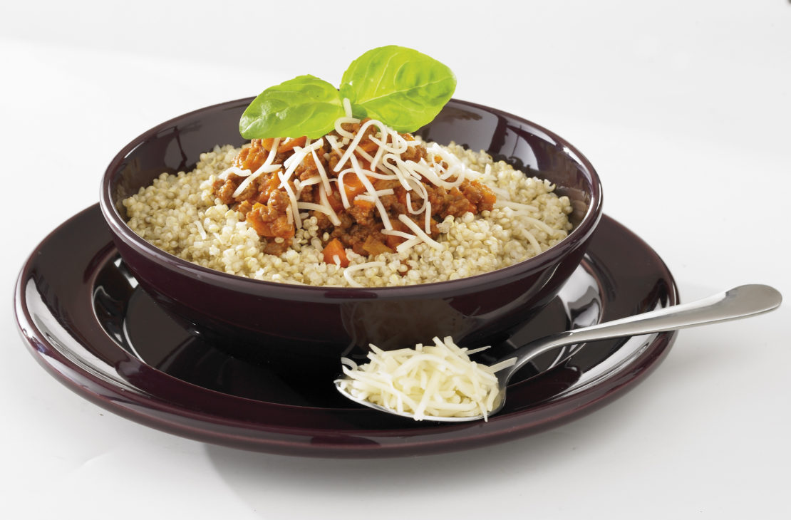 Quinoa Blanc à la bolognaise Tipiak Restauration